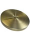 Wallity Reloj de Pared Decorativo de Metal Dorado